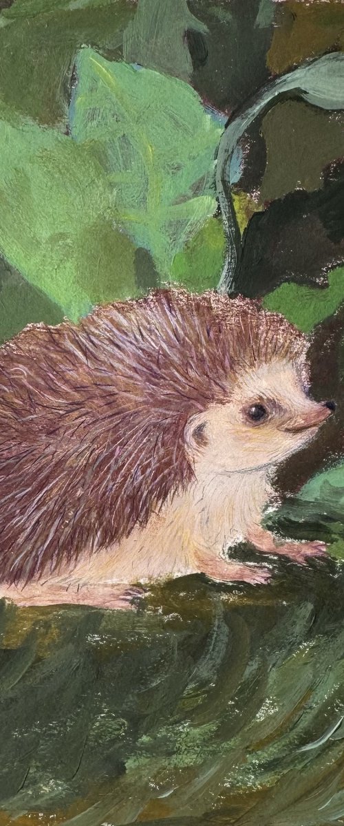 Hedgehog by Anastasia Mazur-Skrobova