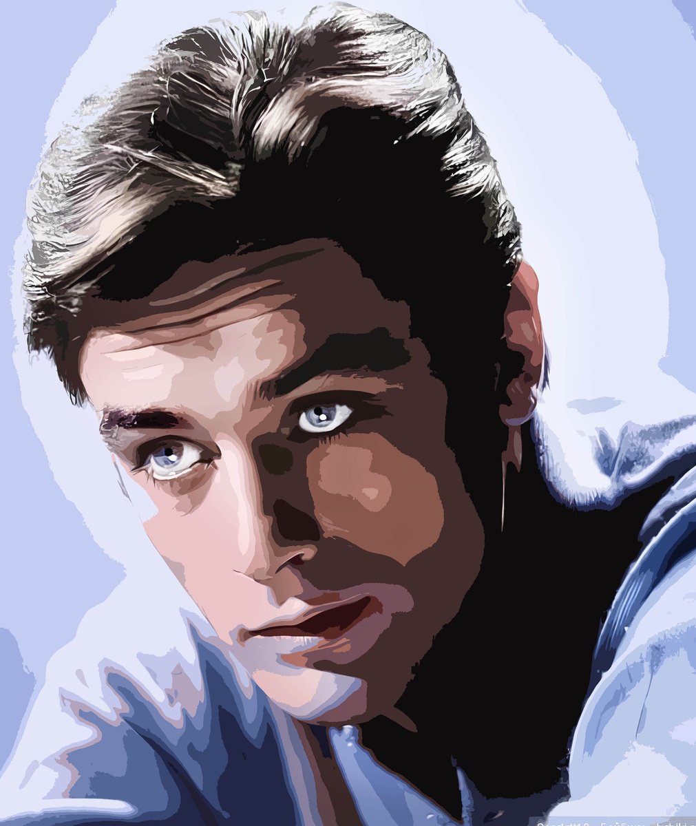 Alain Delon by BAST