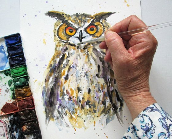 Owl portait