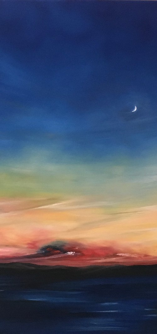 Burning Mountains by Timea  Valsami