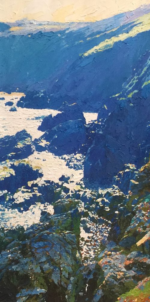 Trewavas Head evening light by Paul Williams