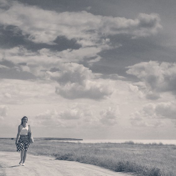 On the road of memories.