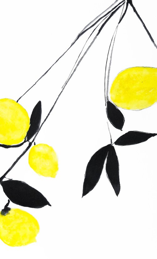 Yellow Lemon by Nadia Moniatis