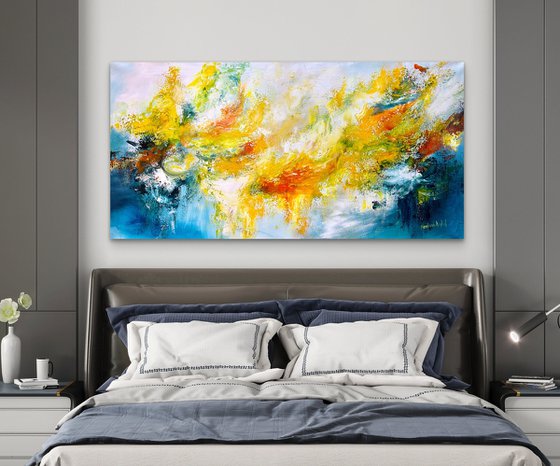 Light Spilling Over the Sea