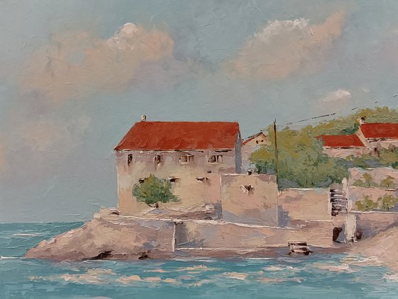 Dubovica -  Island Hvar. Croatia, Adriatic sea.