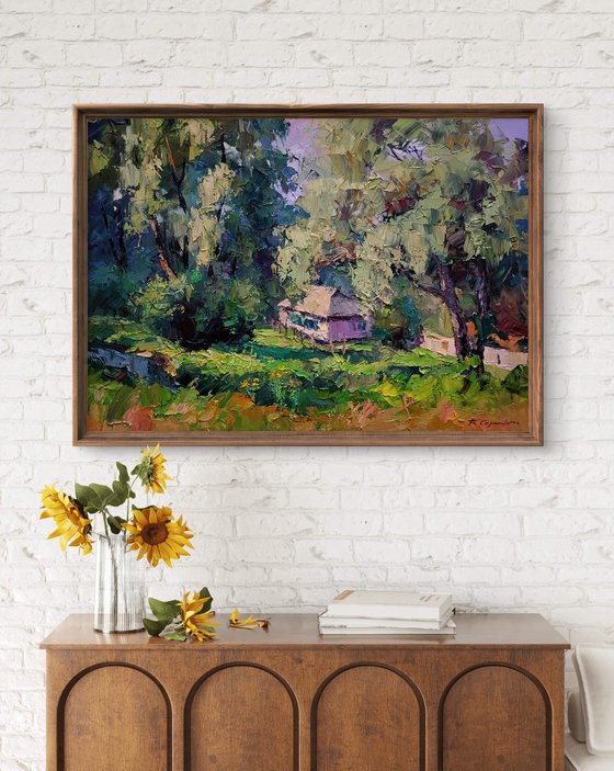 House among Greenery