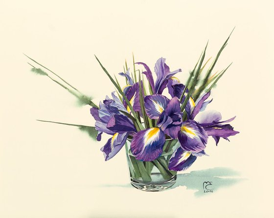Fleur-de-lis. Iris.