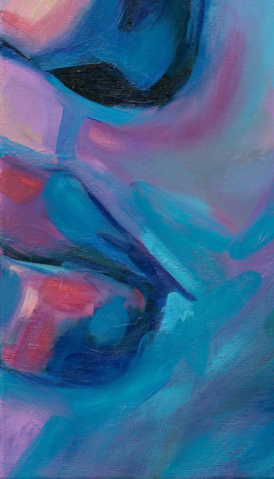 African Woman Original Art — Serene