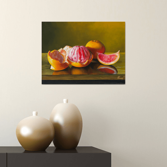 Still Life with Grapefruit