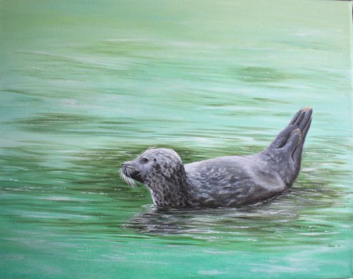 Seal of the Green Waters by Jadu Sheridan
