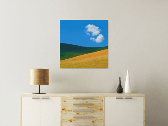 Abstract Tuscany - Hommage to Franco Fontana