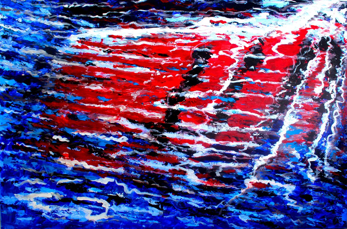  Ebb And Flow I By Paul J Best, 59 X 39, Artwork For Sale On Artfinder