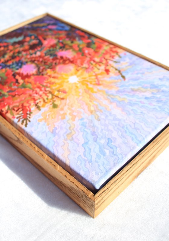 Pink Thistle Blossom