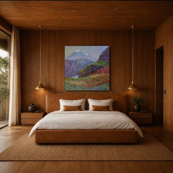 Evening in the mountains