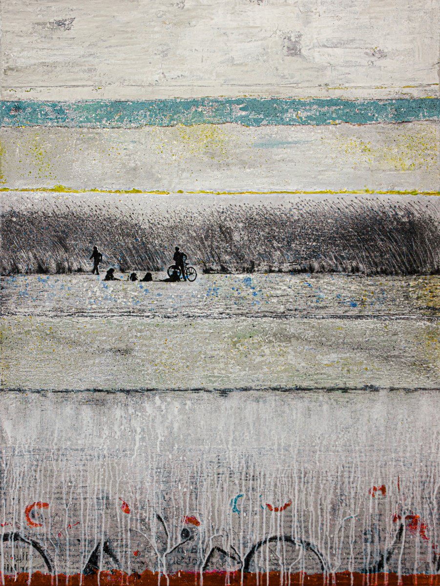 Wounded Grass By Db Waterman, 35 X 47, Artwork For Sale On Artfinder