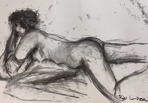 Nude Study of Emilia 2 by Ryan  Louder