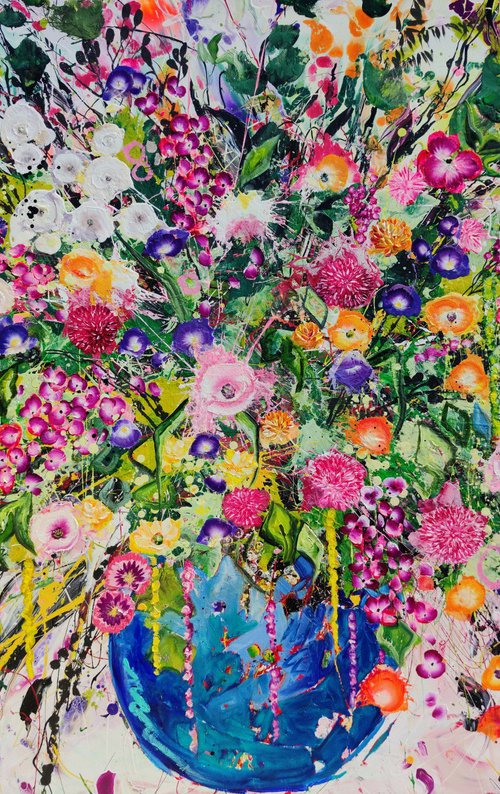 Bloom Cascade by Angie Wright