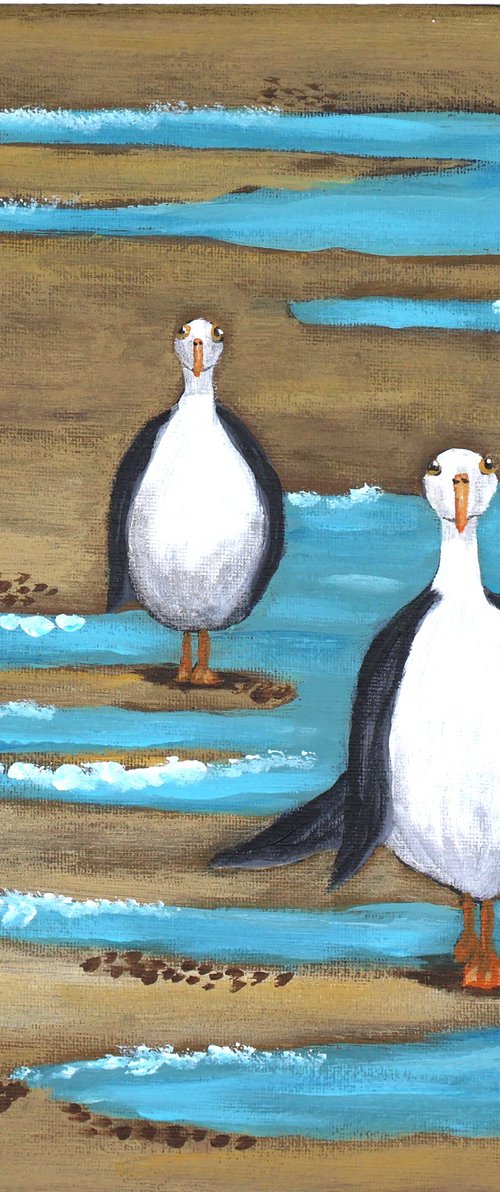 Seagulls by Mariann Johansen-Ellis