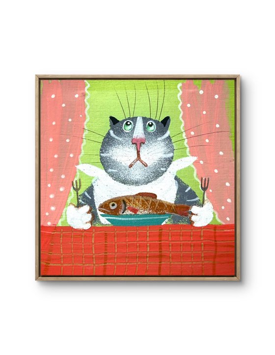 Dinner Time, series of “Three Cat Stories”