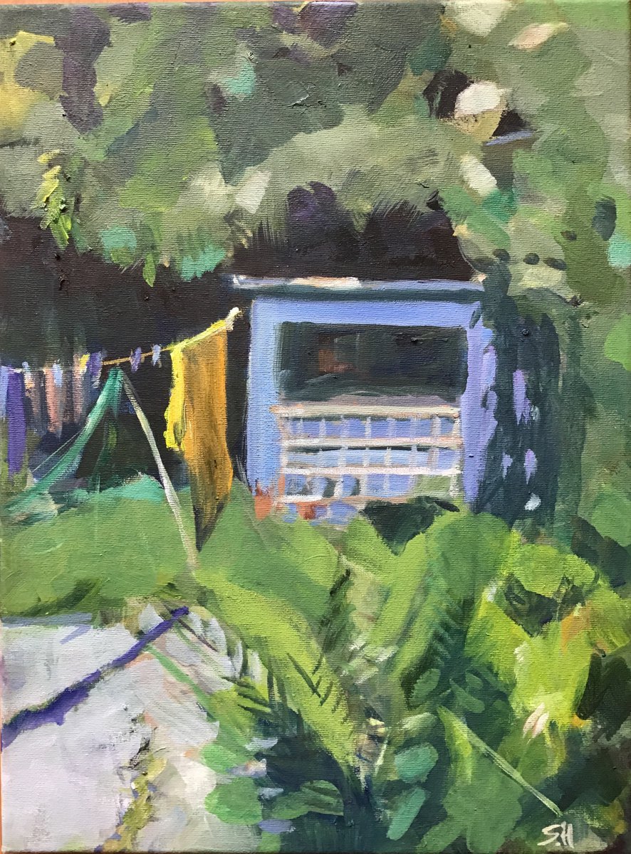 Yellow Towel By Sandra Haney, 12 X 16, Artwork For Sale On Artfinder