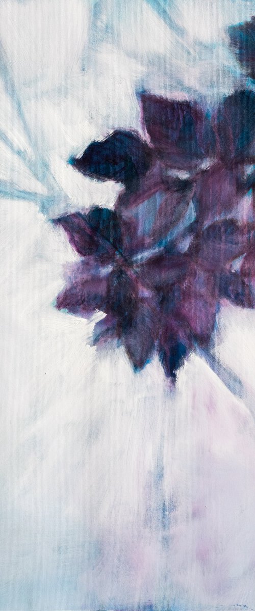 Purple leaves by Fabienne Monestier