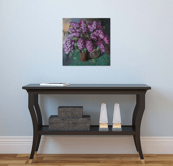 Bouquets Of Fragrant Lilacs