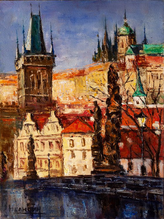 "Prague" Old town, city landscape