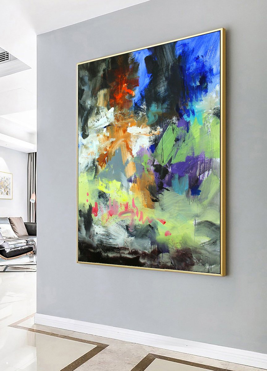Nomsha By Hugh Abernethy, 48 X 60, Artwork For Sale On Artfinder