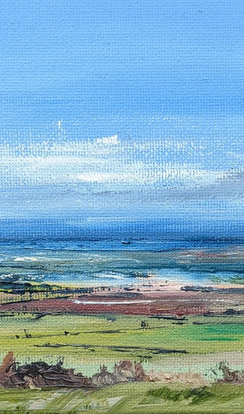 Miniature Coombe Hill Landscape by Jo Earl