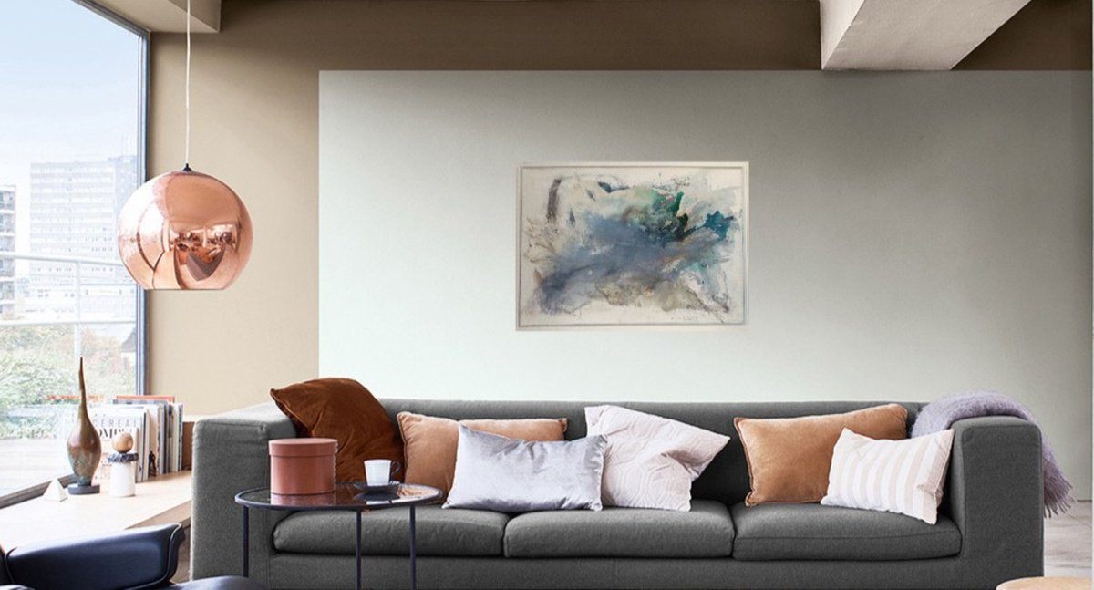 Abstract Acrylic Painting By Christa Haack, 41 X 29, Seductive Natur 1, Original Artwork