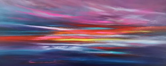 Spring Delight - seascape, emotional, panoramic