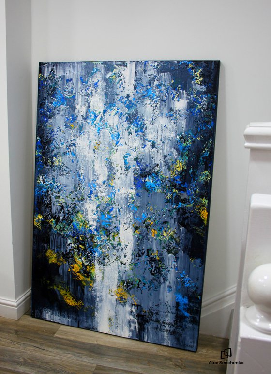 150x100cm. / extra large painting / Abstract 105