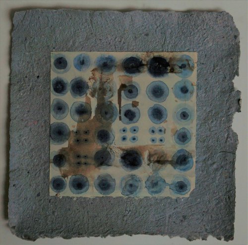 Blue Circles IV by Anna Jannack