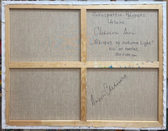 Whisper of autumn light