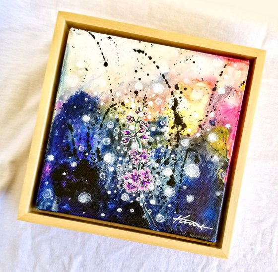 Small Joy (After Rain No.6) with frame
