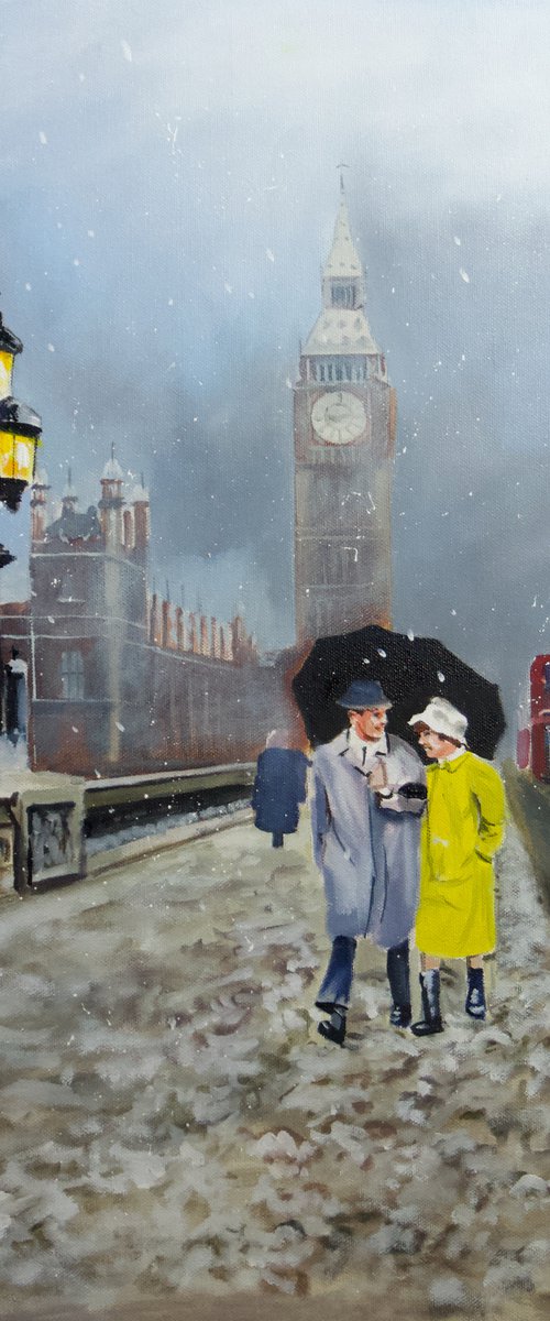 London snow by Gordon Bruce