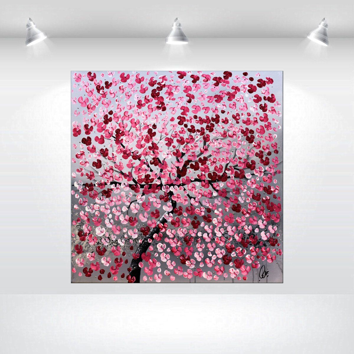  Blooming Dreams By Edelgard Schroer, 24 X 24, Artwork For Sale On Artfinder