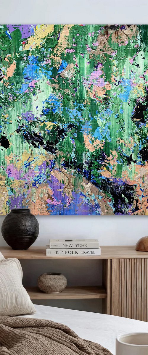 Emerald Downpour by Alex Senchenko