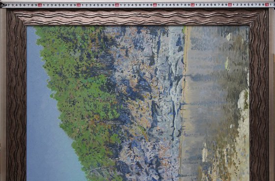 The Chusovaya River at noon