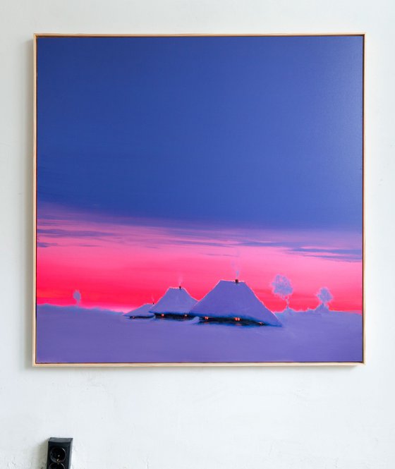 Winter Pink Twilight