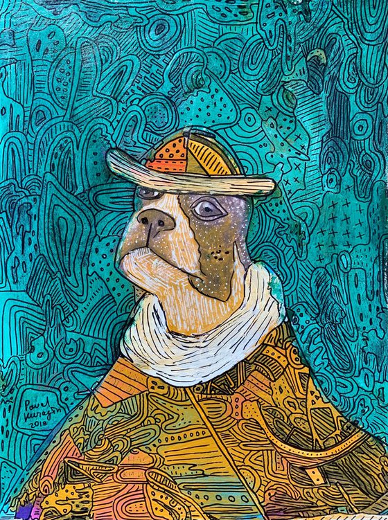 Aristocratic dog #32