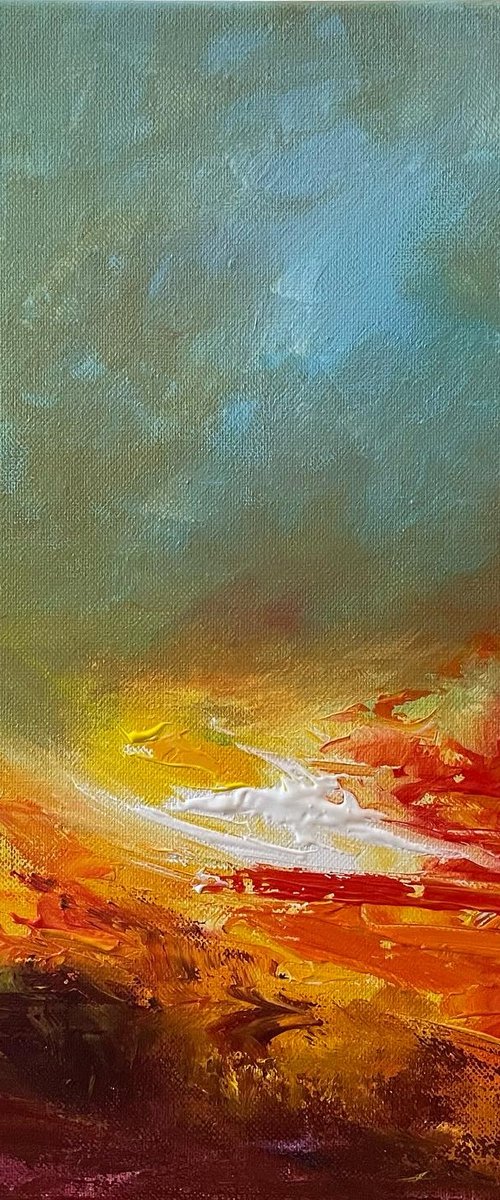 Inner Sun VIII by Timea  Valsami