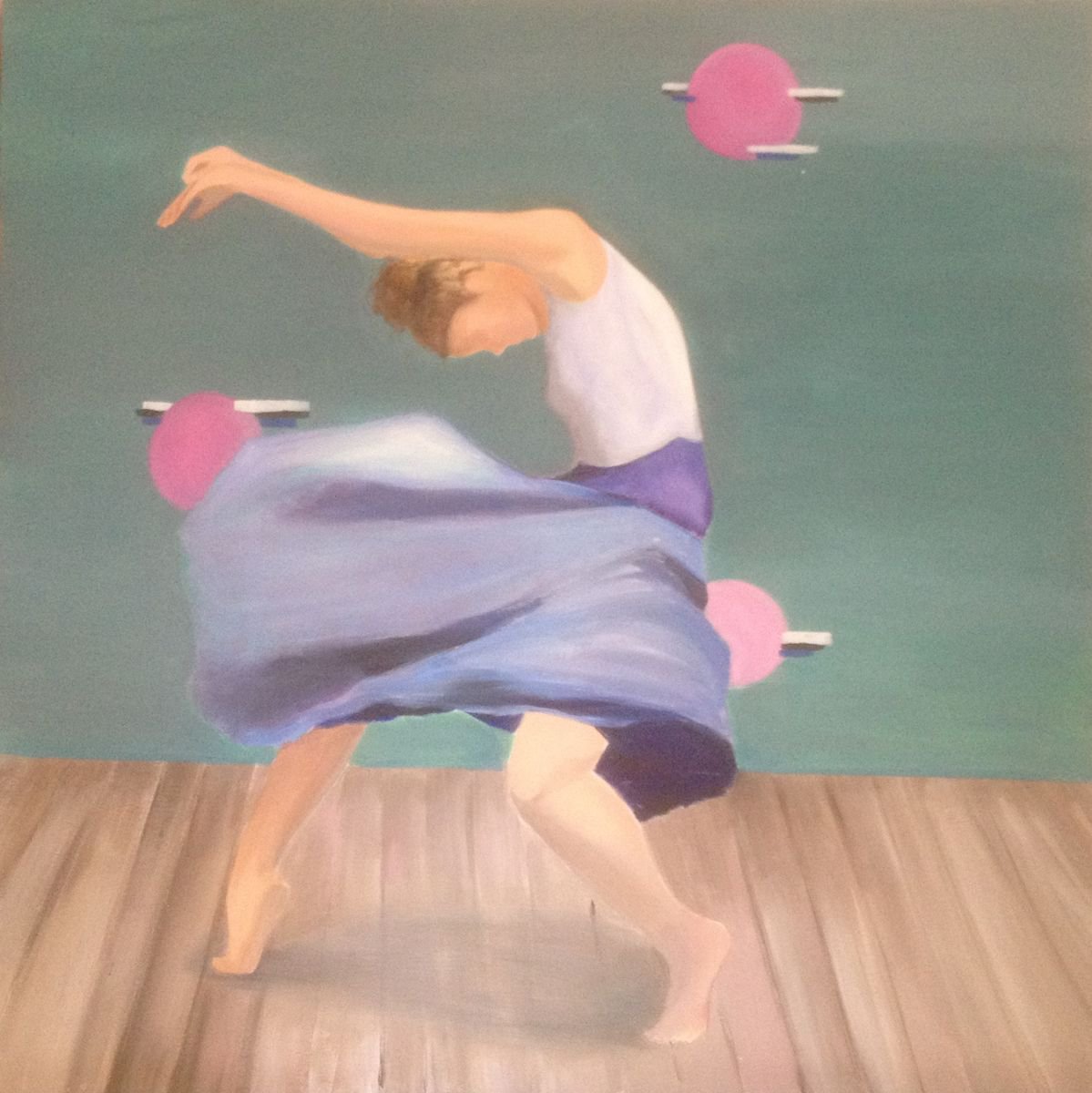 In Dance I By Nadya Peovska, 35 X 35, Artwork For Sale On Artfinder