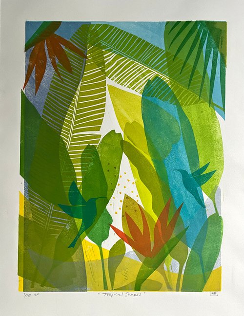 Tropical Shapes by Alison  Headley