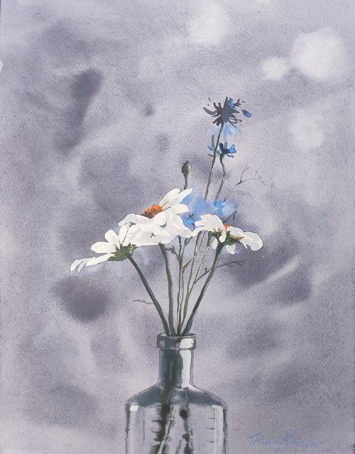 Simple flowers by Tatiana Paravisini