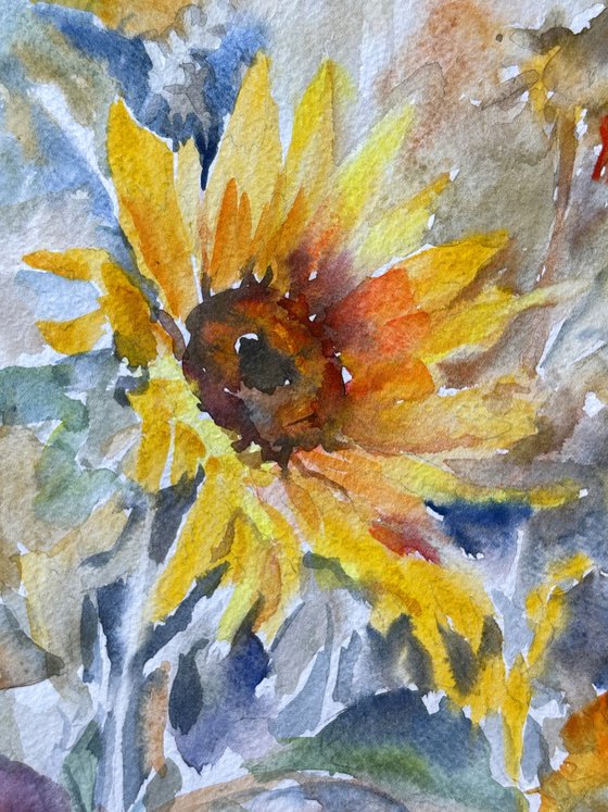 Golden sunflower