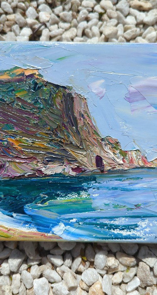 Dreamy sea etude by Helen Shukina
