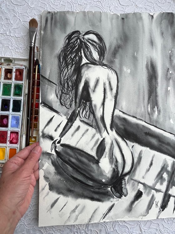 Woman Nude Painting