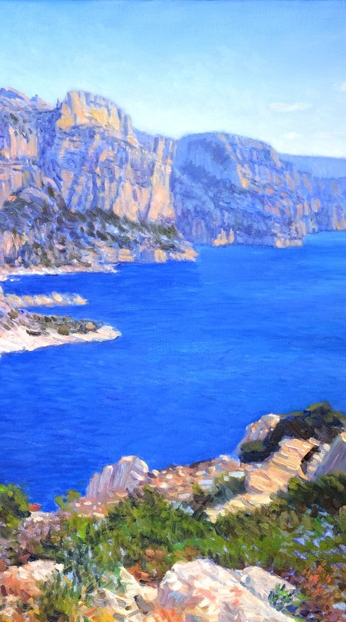 Calanques in the sun by Richard Mierniczak