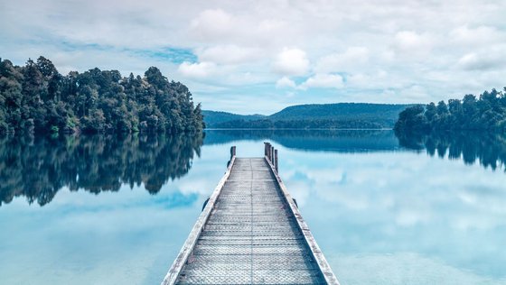 Lake Mapourika - New Zealand